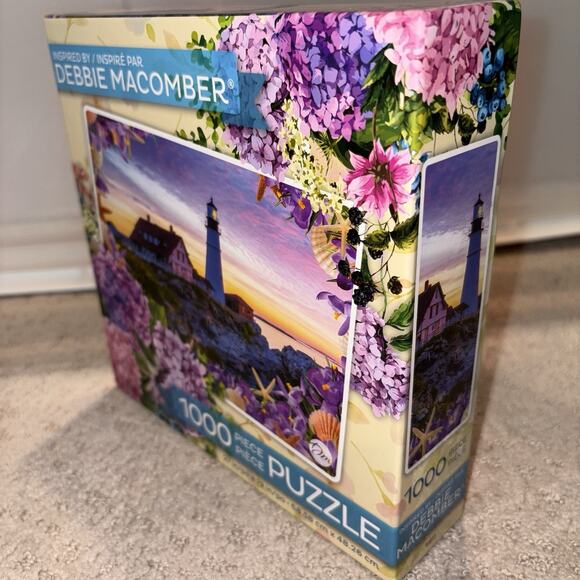 Lighthouse Inspired by Debbie Macomber 1000 Piece Jigsaw Puzzle Sure Lox NEW - Picture 3 of 5